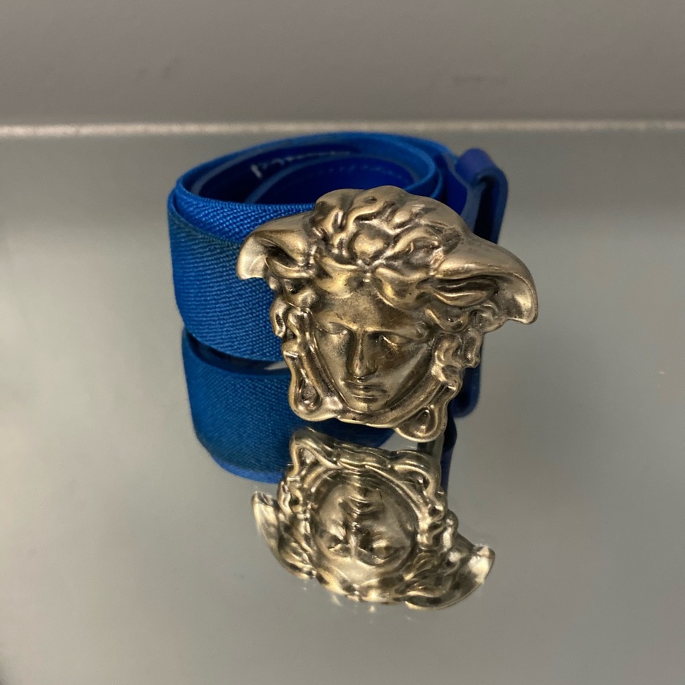 Authentic Kids Versace Belt (Blue) small/medium